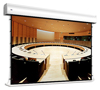 Alumax Electric Motorized Tensionated Screens by Adeo